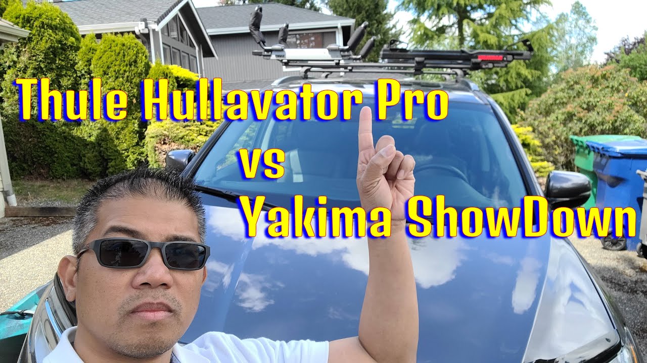 Thule Hullavator Pro против Yakima Showdown