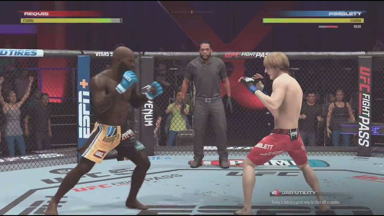 First round knockout 