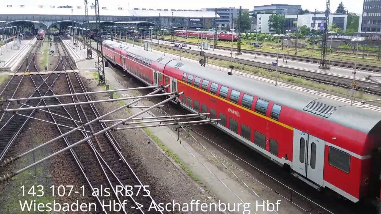 Zugverkehr in Darmstadt Hbf #1