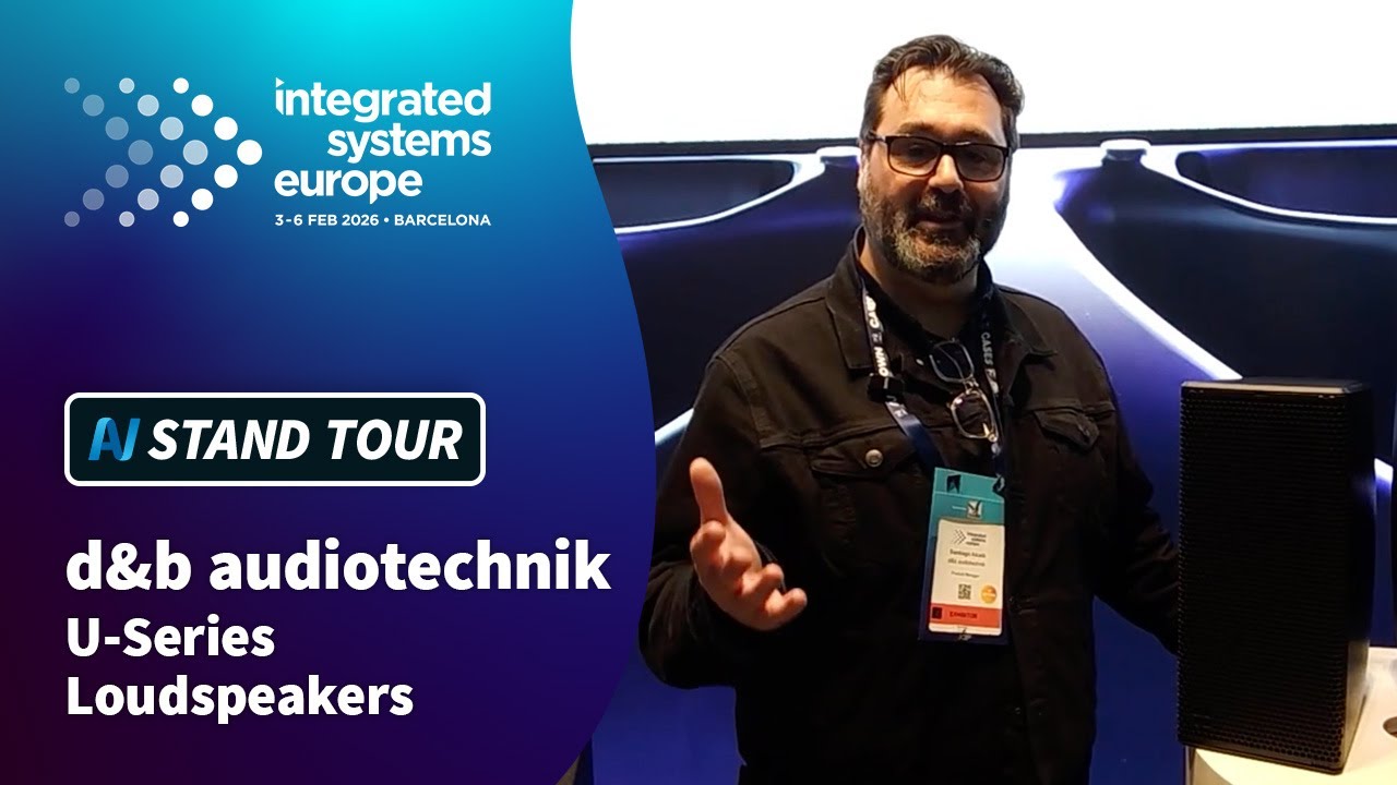 ISE 2026: d&b audiotechnik U-Series Loudspeakers