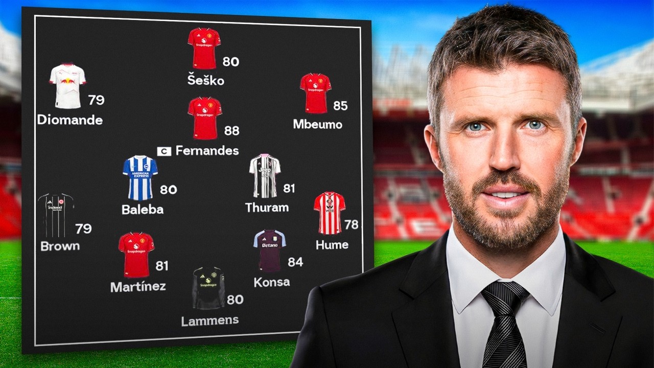 Michael Carrick Manchester United Rebuild!