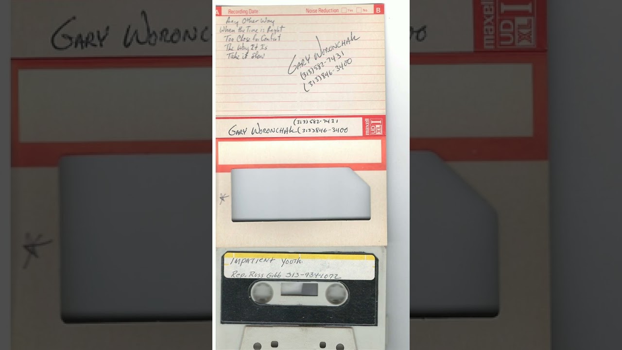 Impatient Youth- 5(?) Song Demo Incomplete xfer from band manager's tape