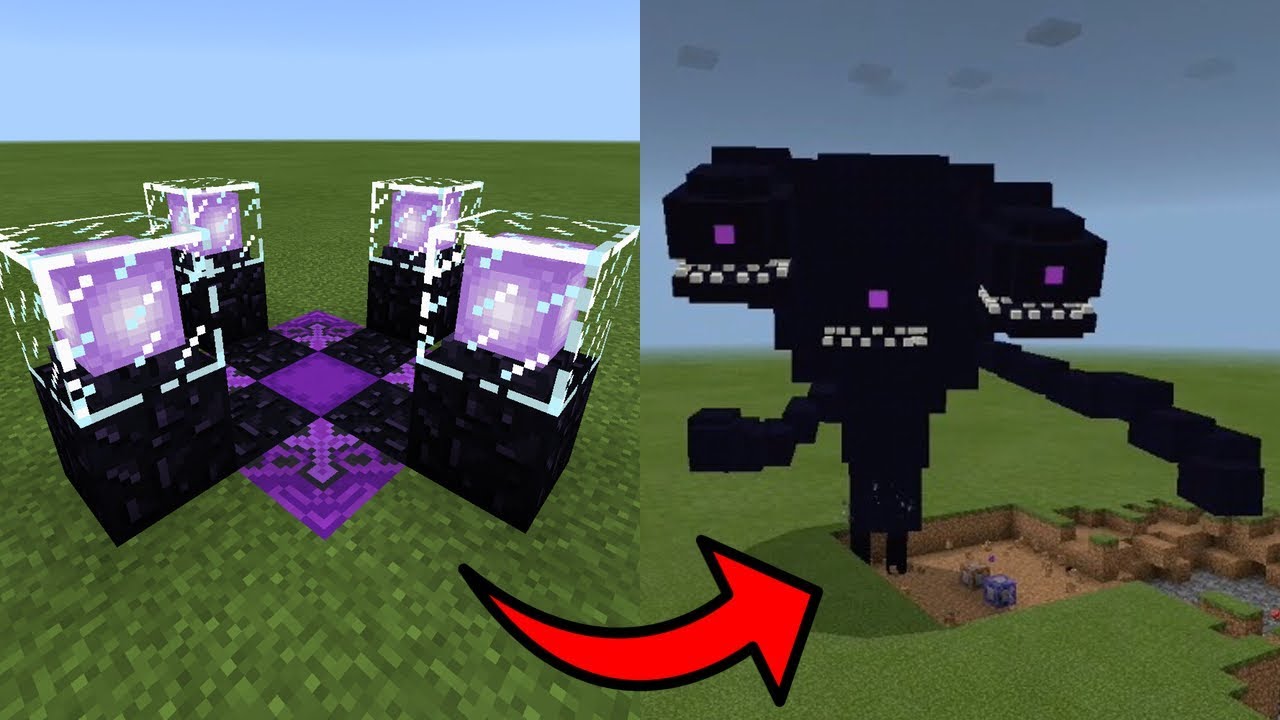 MCPE: How To Make a Wither Storm Spawner