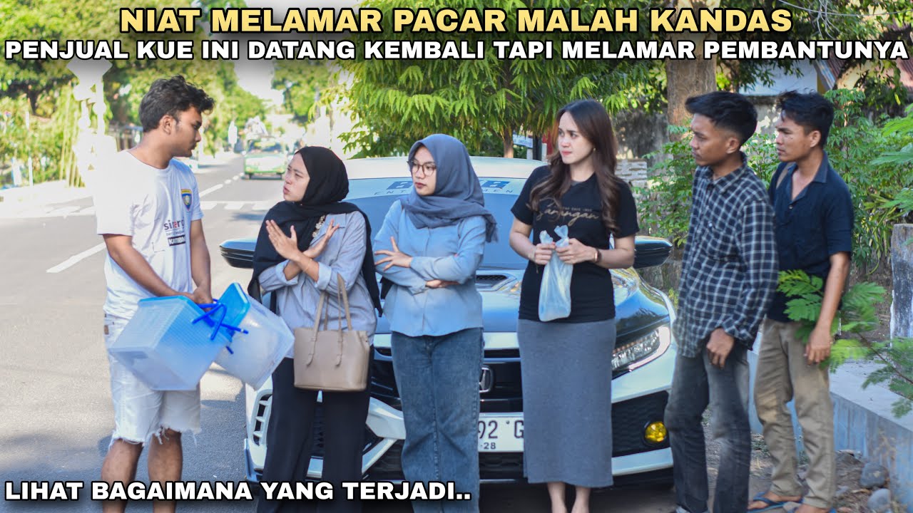 NIAT MELAMAR PACAR MALAH KANDAS, PENJUAL KUE INI DATANG KEMBALI TAPI MELAMAR PEMBANTUNYA‼️ternyata..