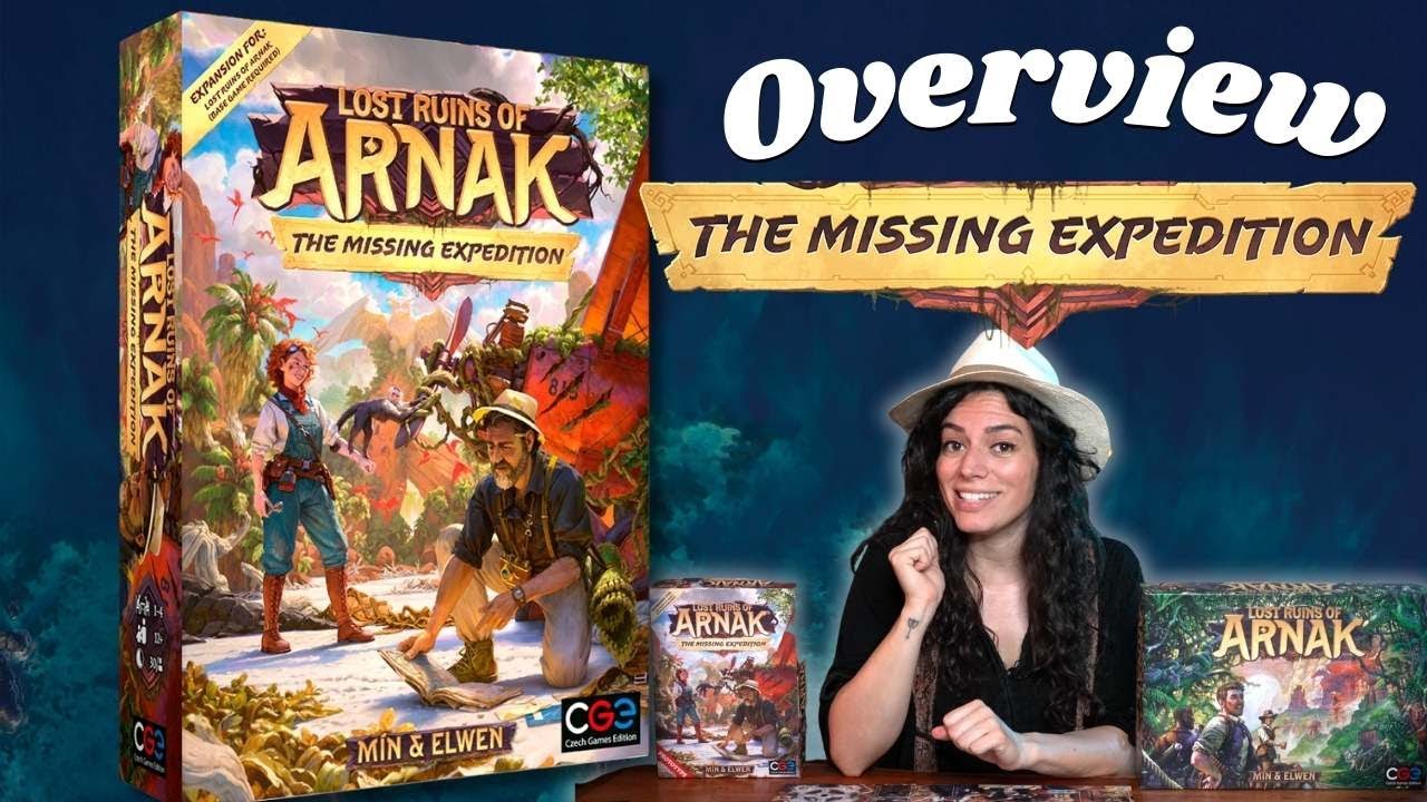 ОБЗОР ДОПОЛНЕНИЯ — Lost Ruins of Arnak: The Missing Expedition