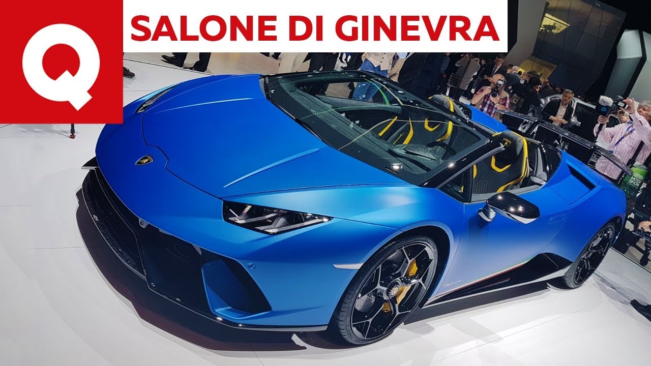 Lamborghini Huracan Performante Spyder al Salone di Ginevra 2018 | Quattroruote