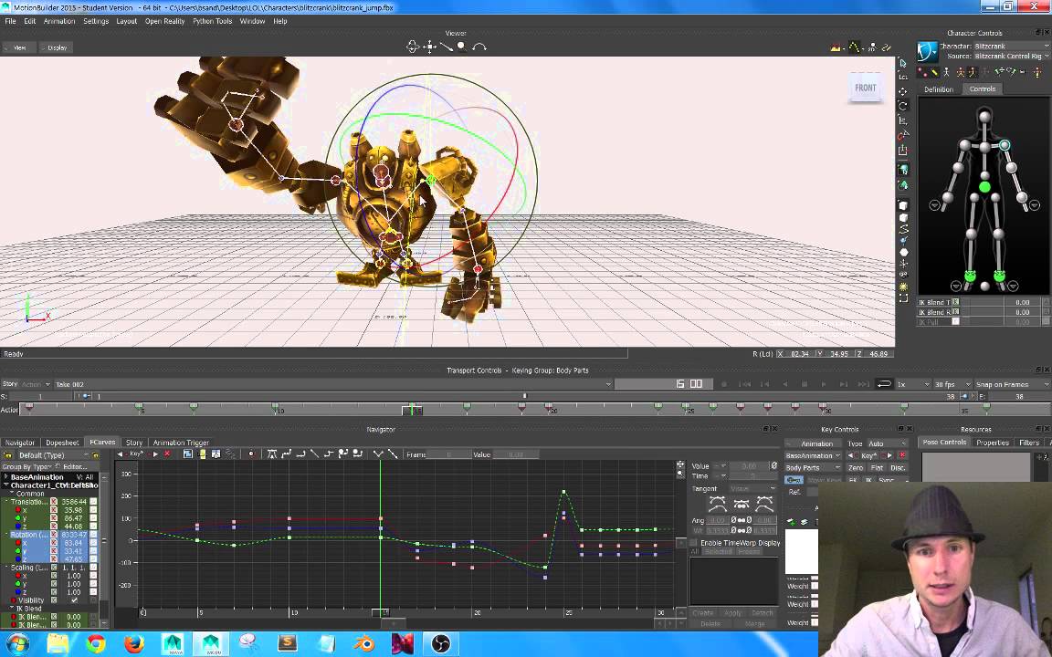 BLITZCRANK animation demo - getting close! (Part 2)