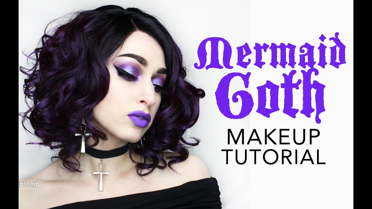 Mermaid Goth Makeup Tutorial