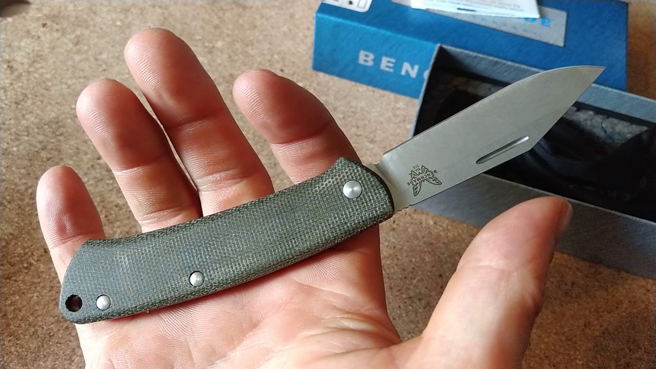 Benchmade Proper first impressions