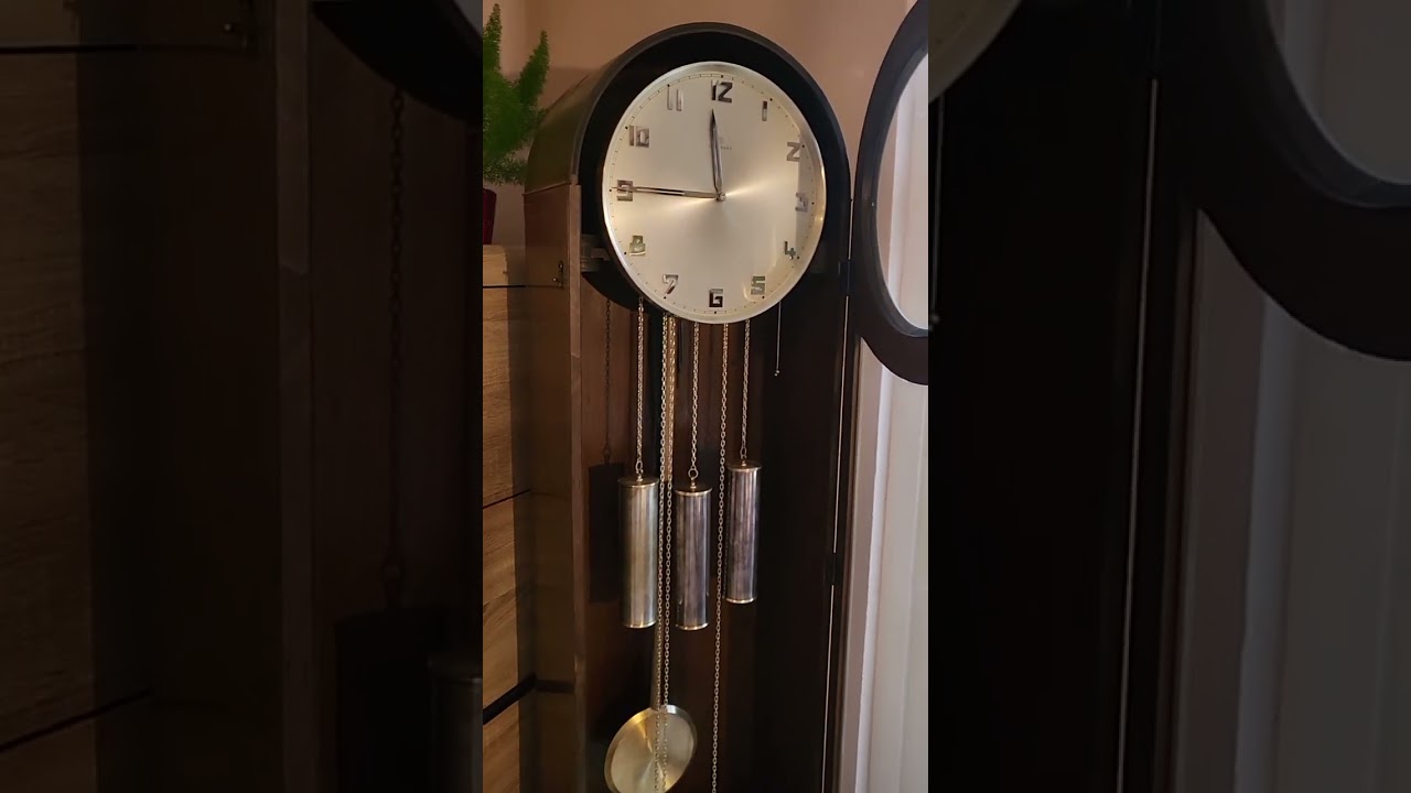 Junghans grand father Westminster chime clock