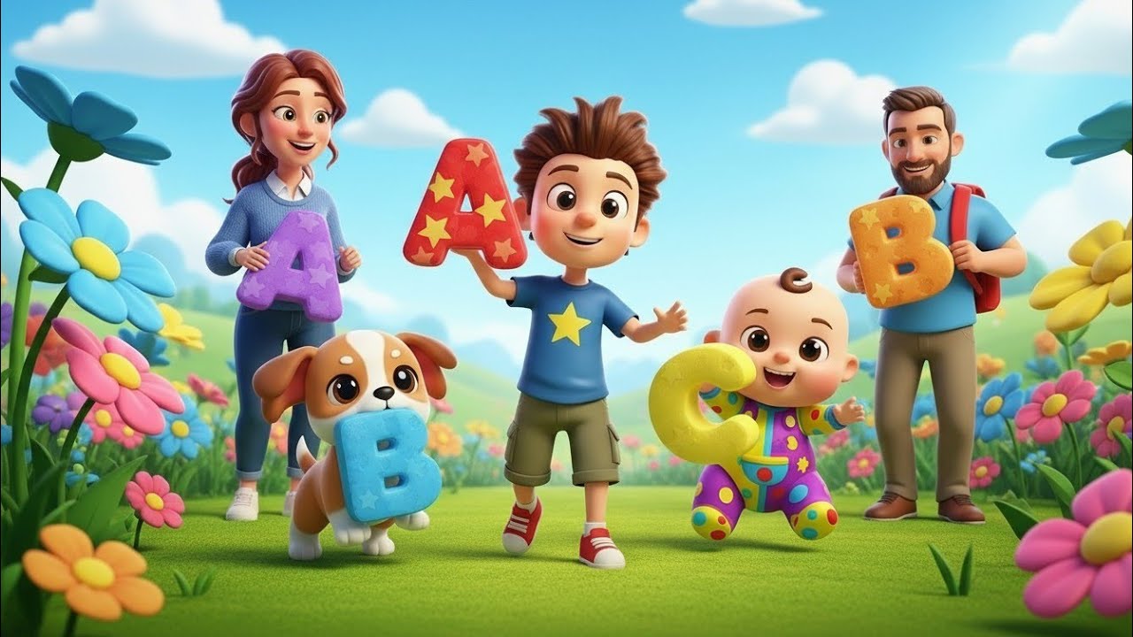 ABC Song for Kids – Learn Alphabet with Fun Animals”#kidssongs #nurseryrhymes 