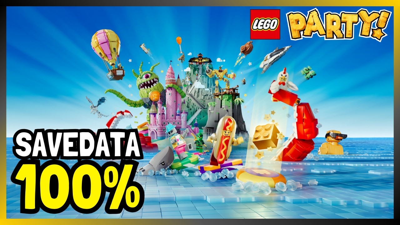 PS4 Savedata Premium 100% Completion, 99999999 Carrots LEGO Party | CUSA53974 – ASIA