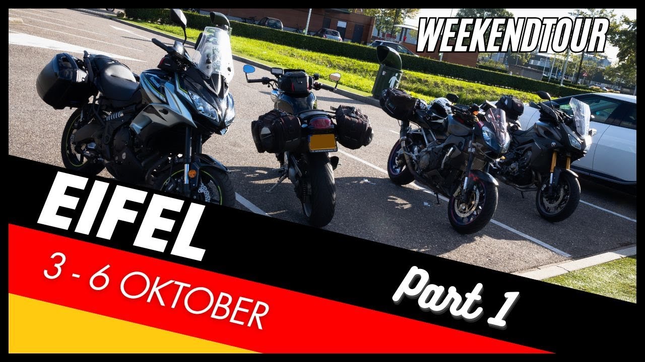 Riding the Eifel Day 1 of 4-day tour | 2024 | Germany | Aprilia | Yamaha | Triumph | Kawasaki