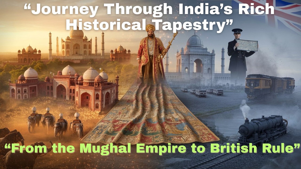Journey Through India&rsquo;s Rich Historical Tapestry: From the Mughal Empire to British Rule