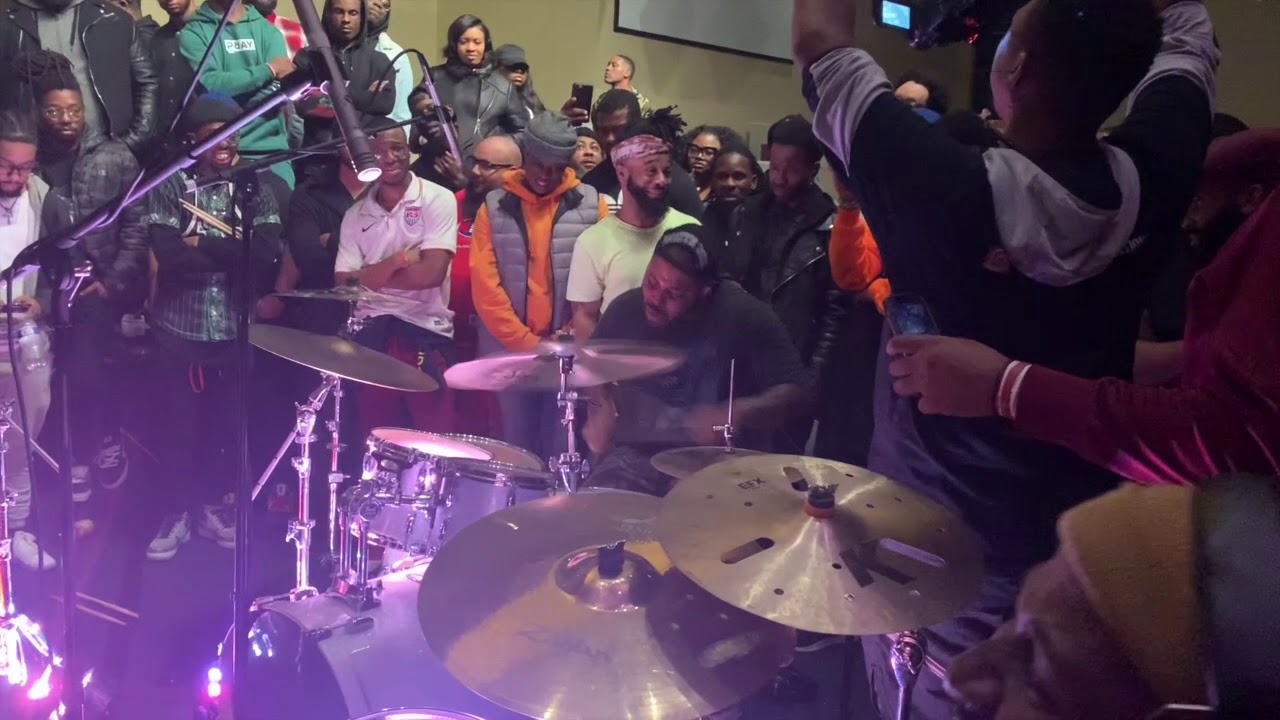 Christmas Drum Shed 2019 Jamal Moore Dana Hawkins Zaya Johnson Geremy Wimbush 🥁🥁🥁🔥🔥🔥