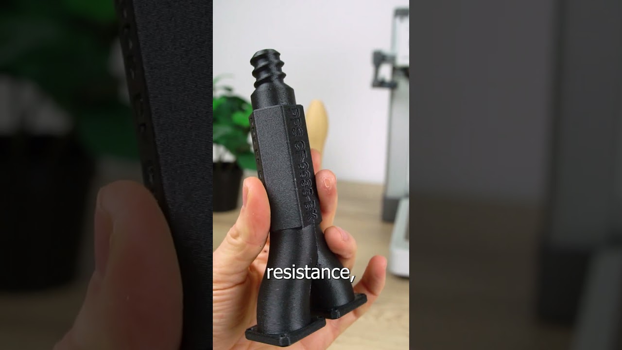 3D Printed Filament that sounds like metal #3dprinting