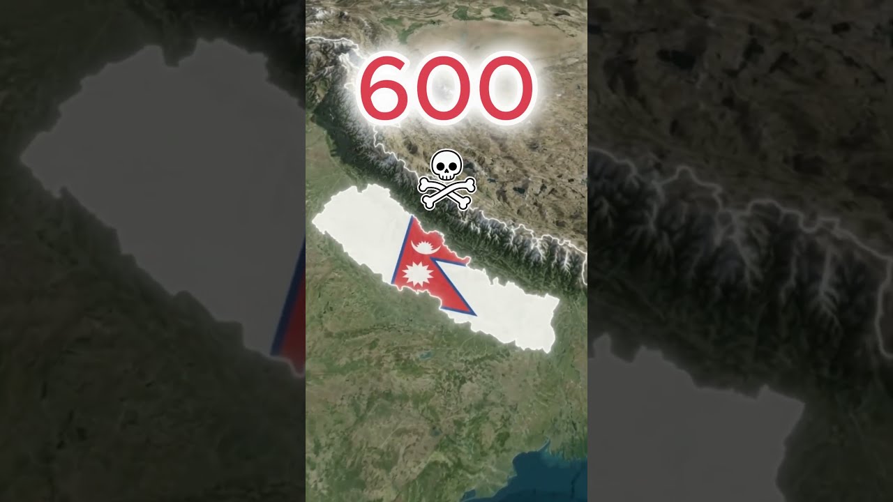 Nepal Flood Explained With 3D Maps 🏔️🌊💥