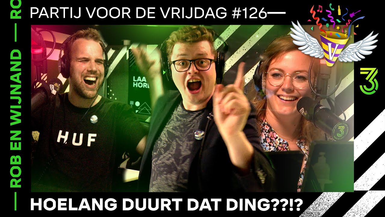EEN JINGLE VAN EEN HALF UUR!? //Partij voor de Vrijdag 🎉 - #126 - Compilatie #3FM