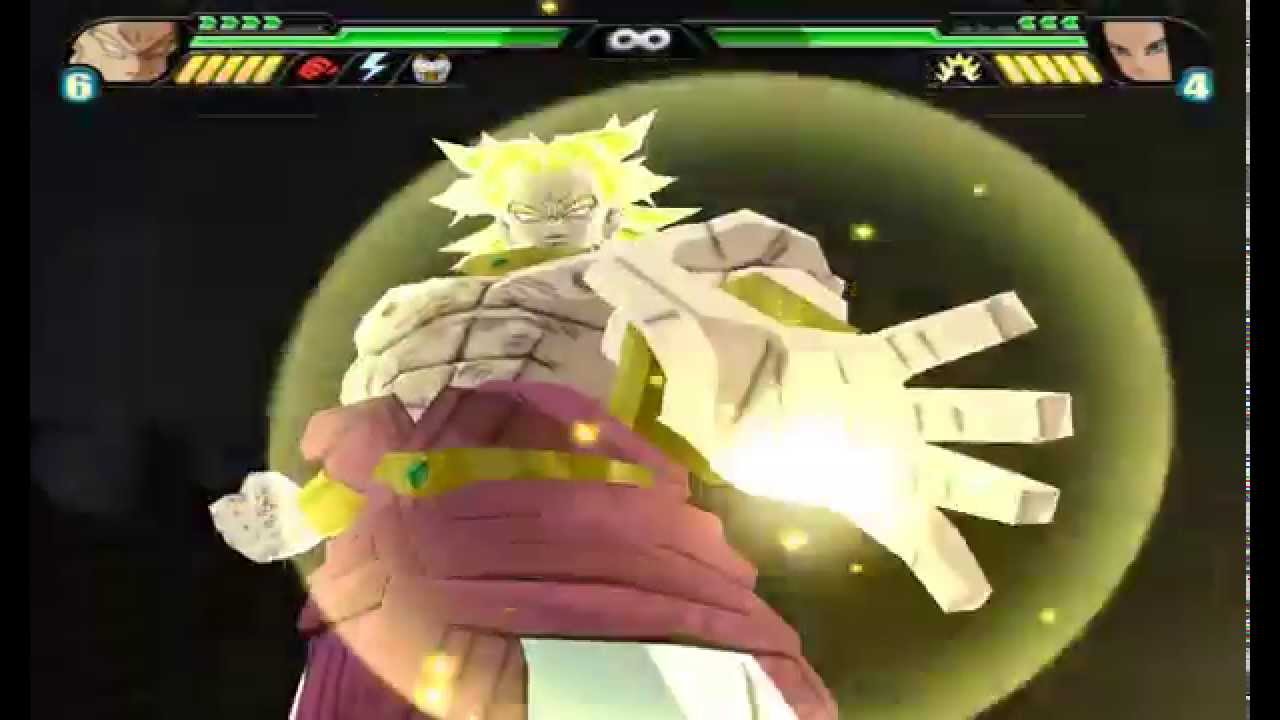 LSSJ Broly vs Android 17