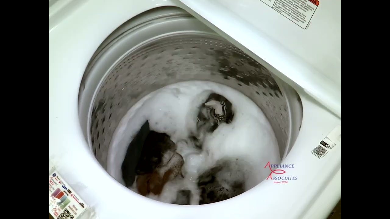 Whirlpool Top Load Washer WTW4100SW   Quick Wash Cycle and Intro ready