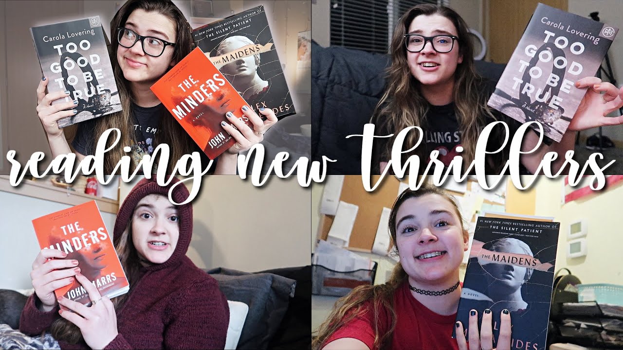 Reading 3 NEW Thrillers 🔪 [reading vlog]