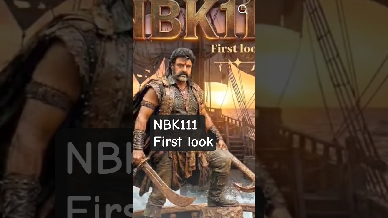 NBK111 first look  #nbk111 #nbk111teaser #cbn #naralokesh #tdp #akhanda2 #jaibalyya #viral #shorts