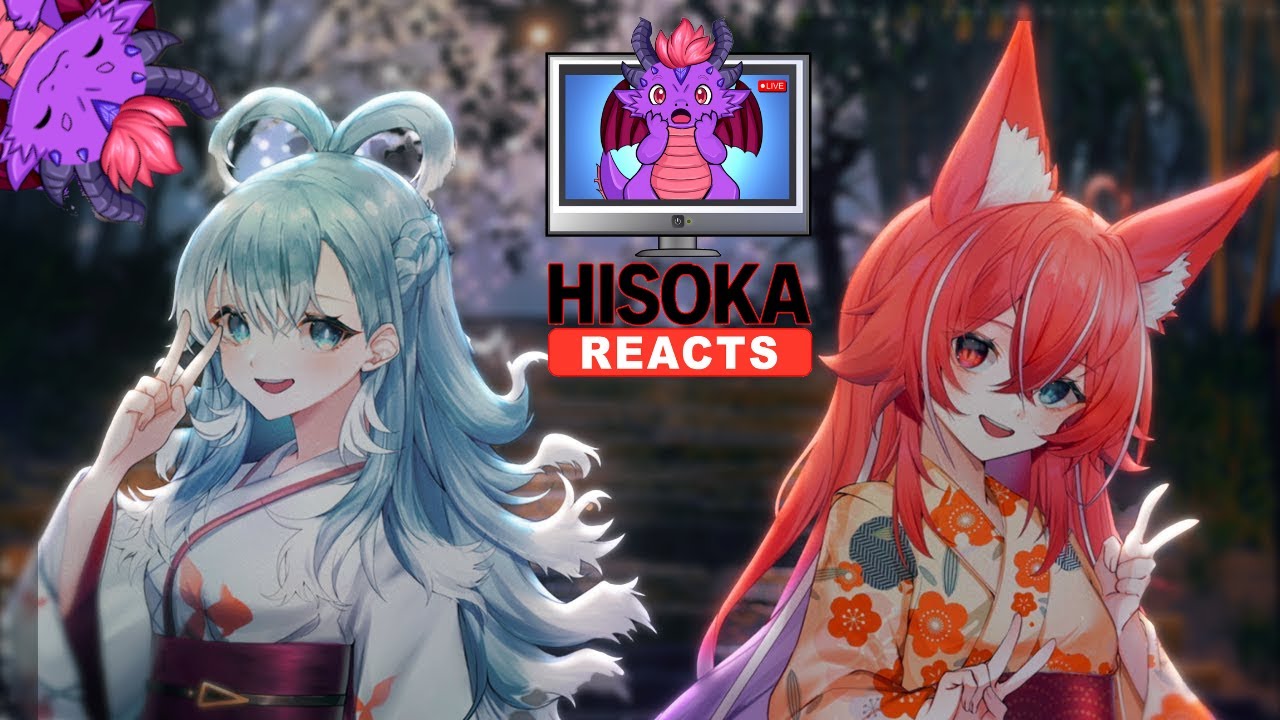 Dragon VTuber Reacts to Uchiage Hanabi covered by Kiichan & Kobo Kanaeru
