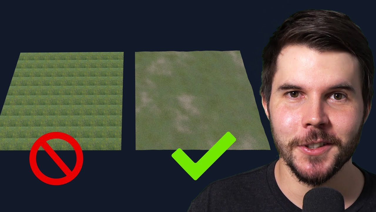 Как наложить текстуру без повторений — урок по Blender
