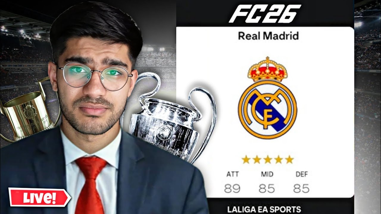 Streaming Until Real Madrid wins Treble