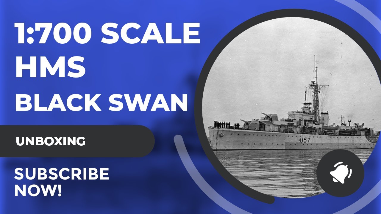 Review AJM Models 1/700 HMS Back Swan