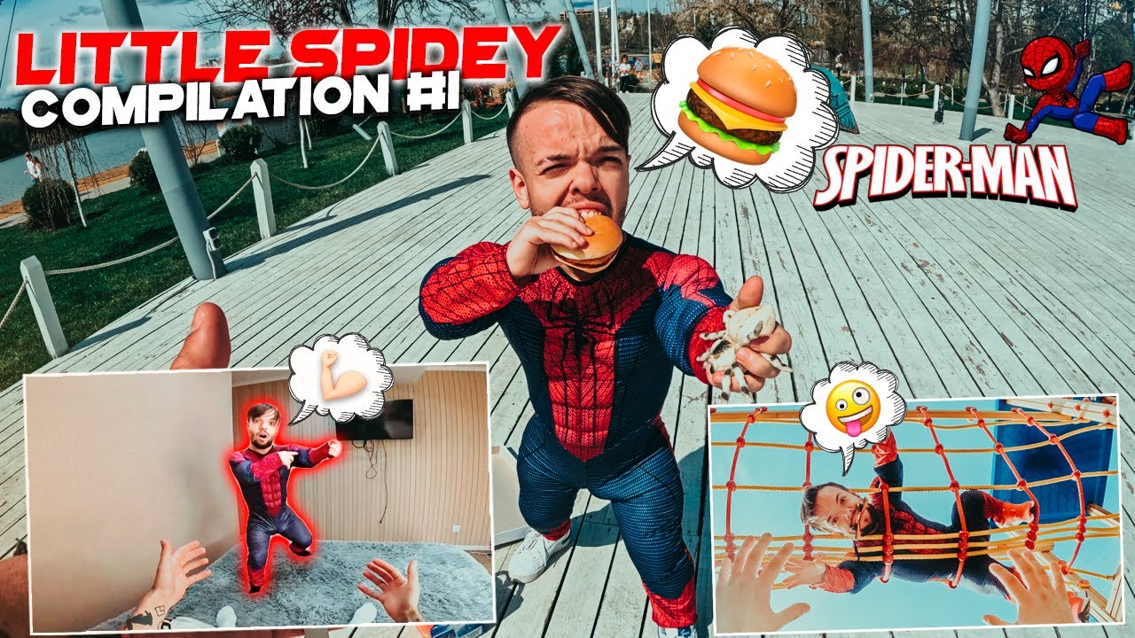 Little Spidey Mischievous Adventures (Funny Real Life Compilation)