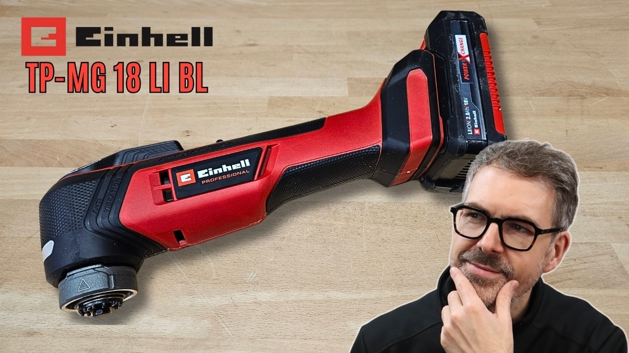 Herramienta multifunción Einhell TP-MG 18 Li BL : Prueba y opiniones