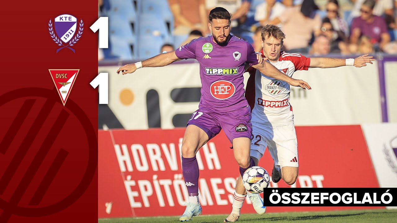 NB I: Kecskemét–Debrecen 1–1 | összefoglaló