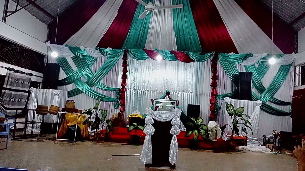 JINSI YA KUPAMBA KANISANI