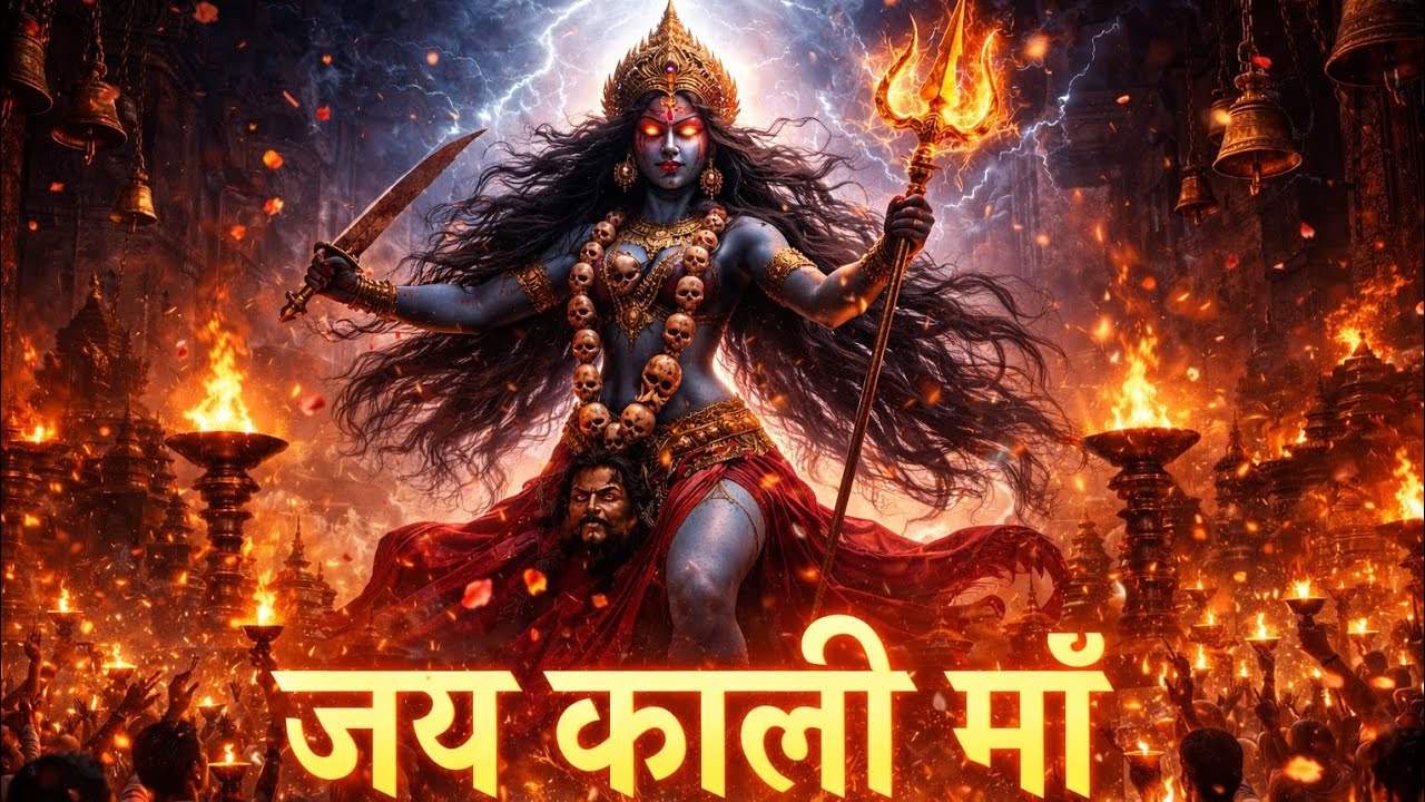 जय काली माँ 🔥 Powerful Kali Mata Bhajan | Mahakali Mantra | Kali Bhakti Song