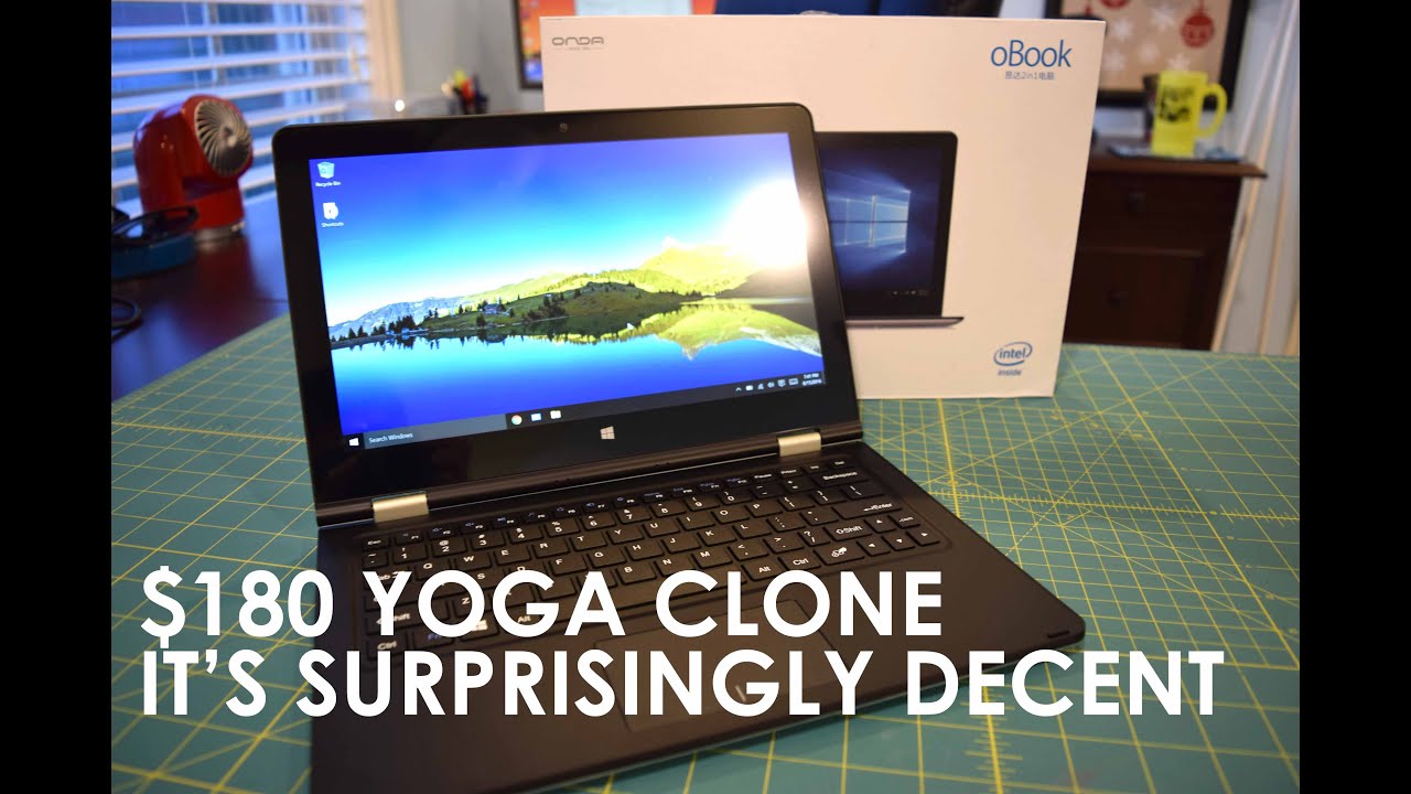Onda oBOOK 11 Ultrabook: $180 Lenovo YOGA Clone Unboxing and Overview