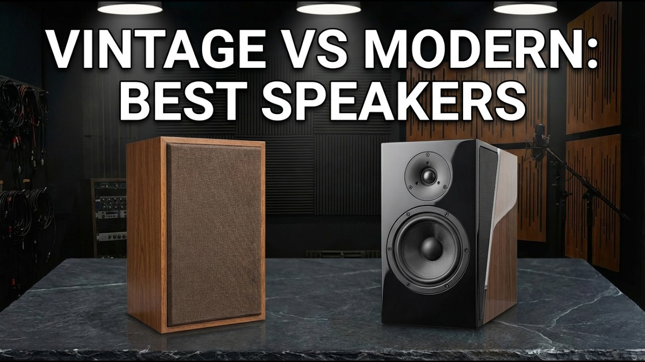 80&rsquo;s Bookshelf Speakers Compared to Today's Best