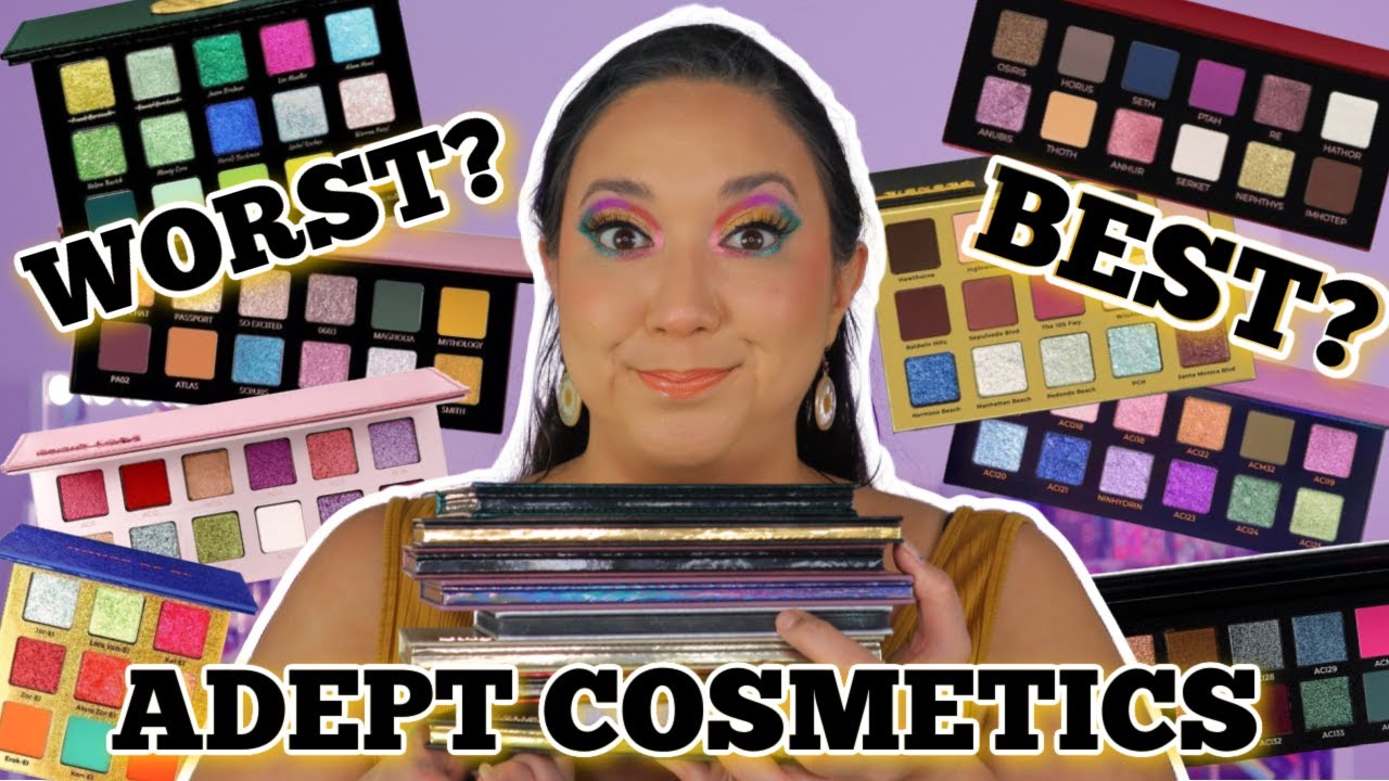 Я составила рейтинг 9 палеток Adept Cosmetics. Как показала себя ваша любимая?