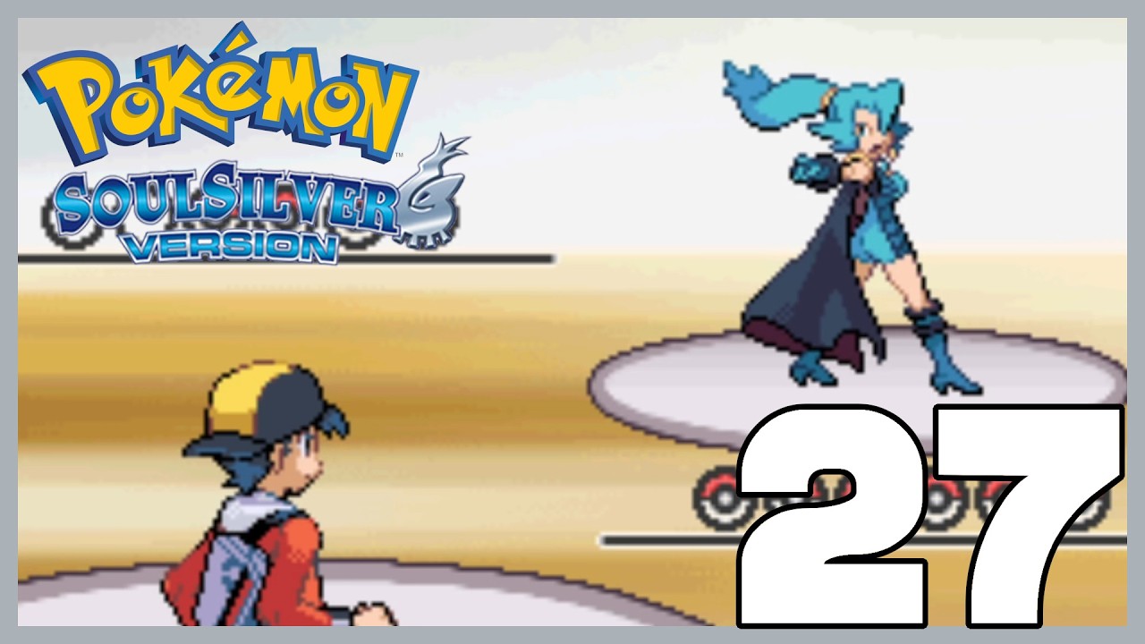 Последний лидер спортзала Джото | Pokemon Soul Silver | 27