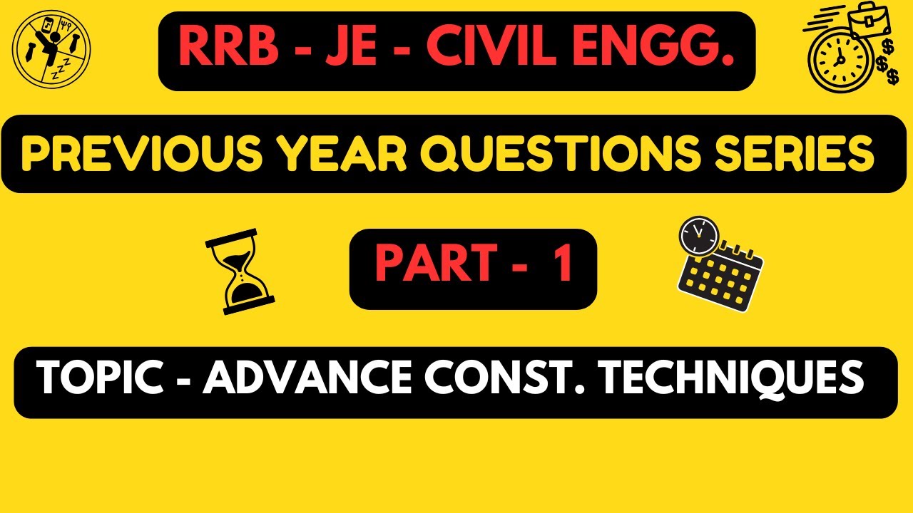 RRB JE - CIVIL - PYQ - Advance Construction Equipment#rrbje #rrbjecivil #rrbje2025 #rrbjecbt2