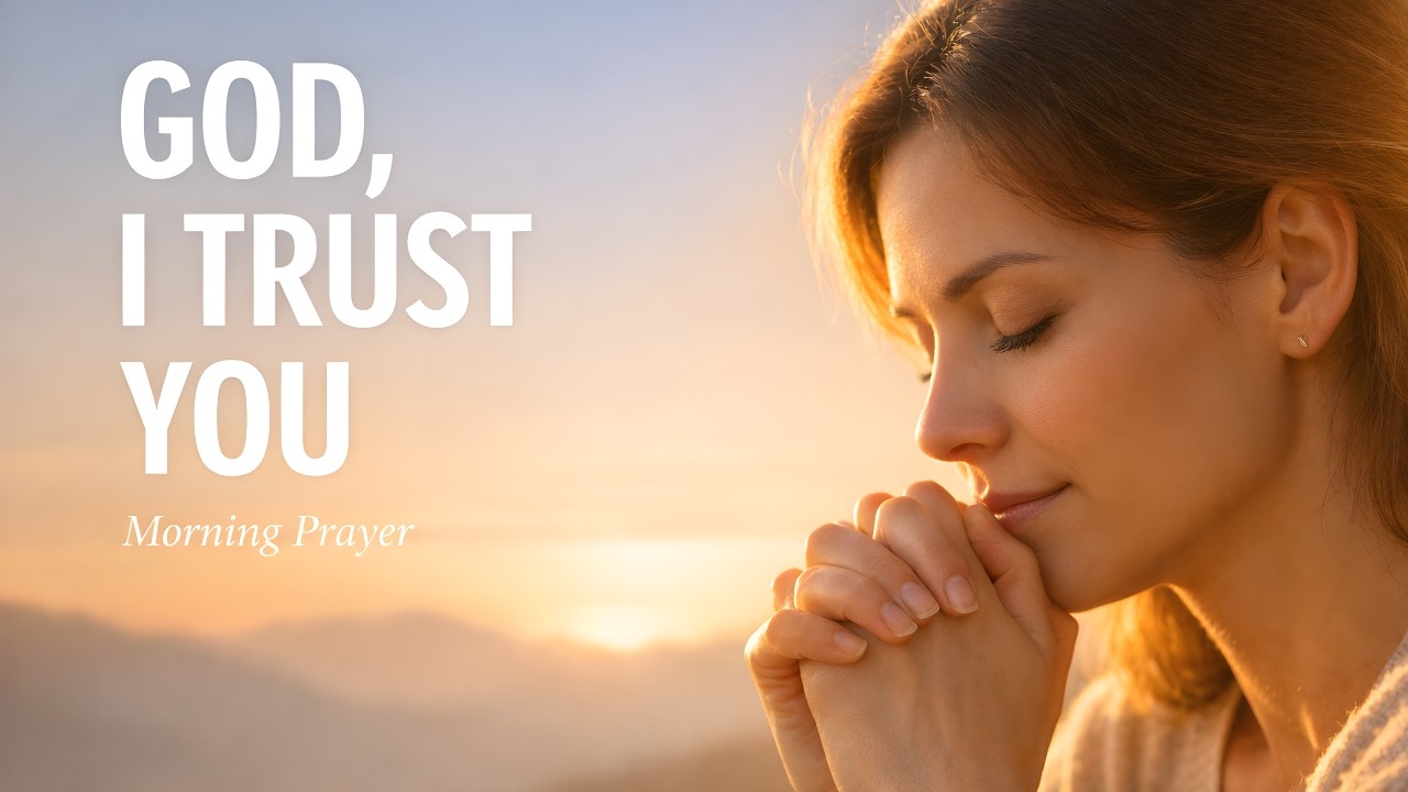 Morning Prayer with Jesus | Hold My Day in Your Hands (Peaceful Christian Worship Song)