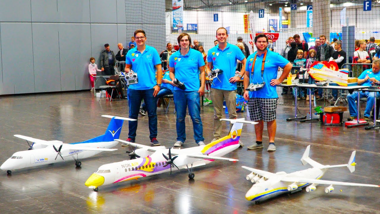 XXXL LIGHTWEIGHT RC INDOOR PLANE MODELS! DASH 8 Q400 | Q300 | ANTONOV | BOEING-777 DEMO FLIGHT