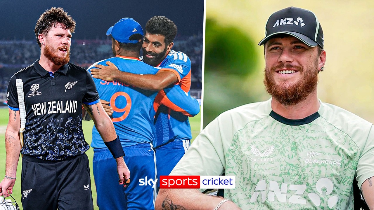 Finn Allen PREVIEWS India T20 World Cup final showdown and reflects on EPIC ton vs South Africa 🇳🇿