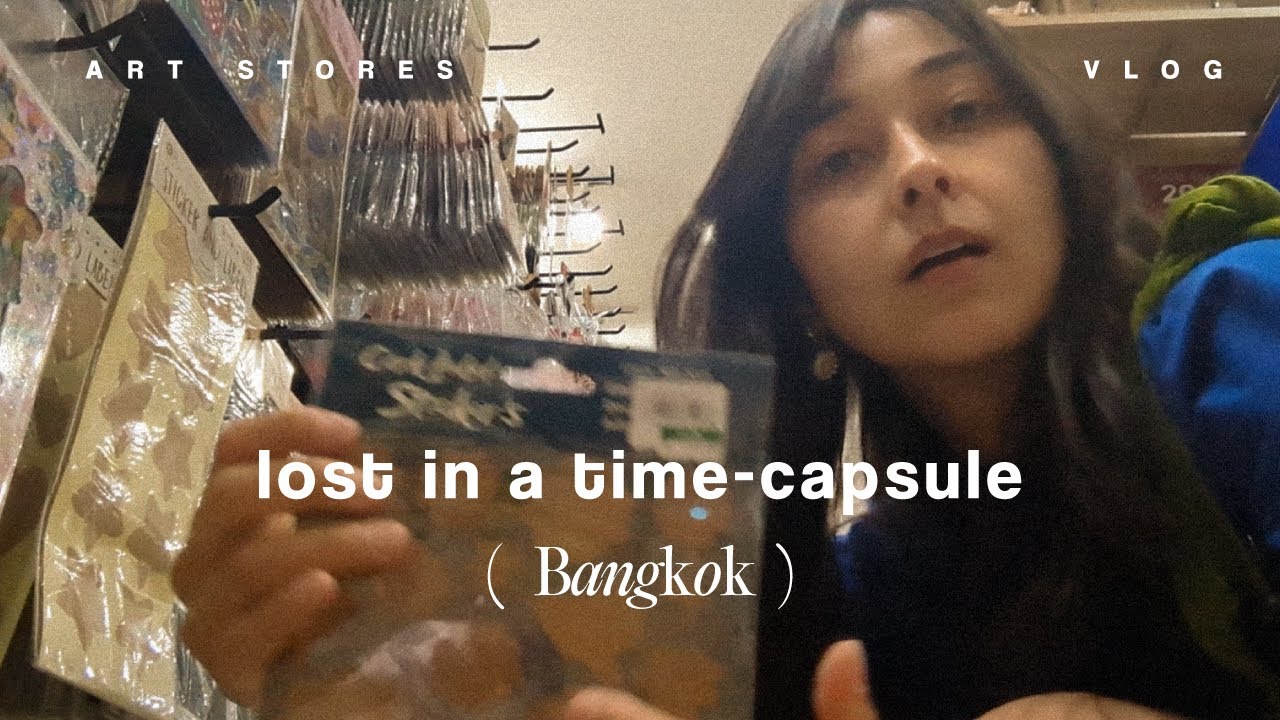 Going back to childhood in these old art stores in Bangkok