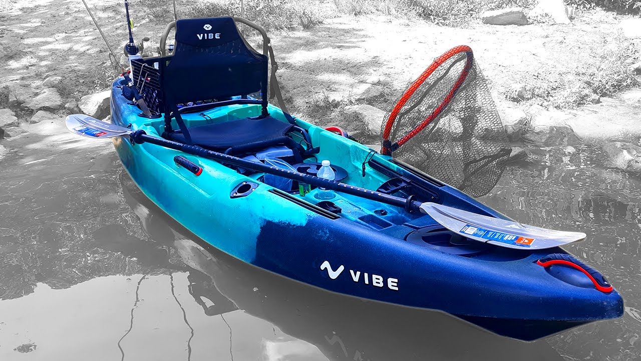 Maiden Voyage of My First Fishing Kayak. (Vibe Yellowfin 100)