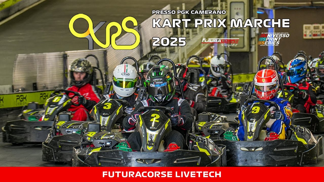 KART PRIX MARCHE | OPEN KARTING RENTAL SERIES 24/25 | LIVE DA PGK CAMERANO