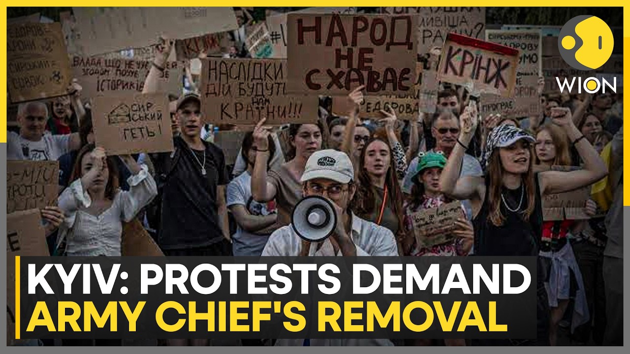 Fedorov Protests: Kyiv Demands Zelensky Reverse Defense Minister's Ouster | WION