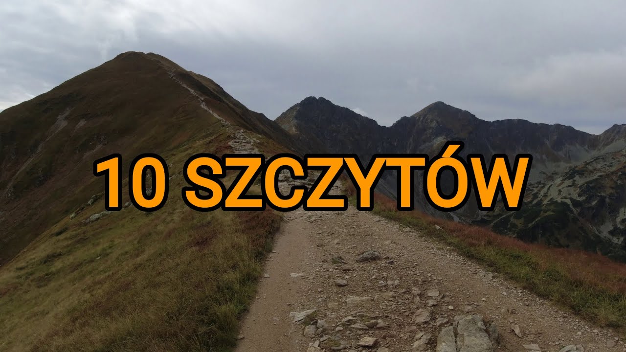 Polskie Tatry Zachodnie: wszystkie szczyty w 1 dzień (turystyczne) + Bystra 17.09.2022
