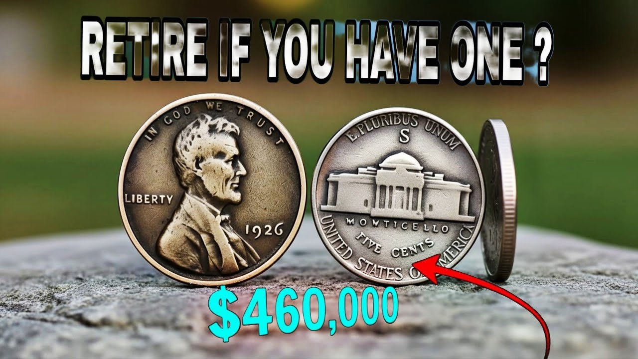 Coin Collectors Must Watch! Wheat Cent, Jefferson Nickel & Susan B Anthony $1
