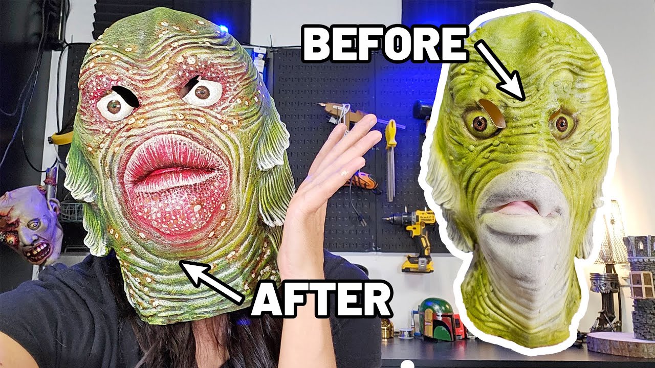 How to Paint a Latex Mask the Right Way